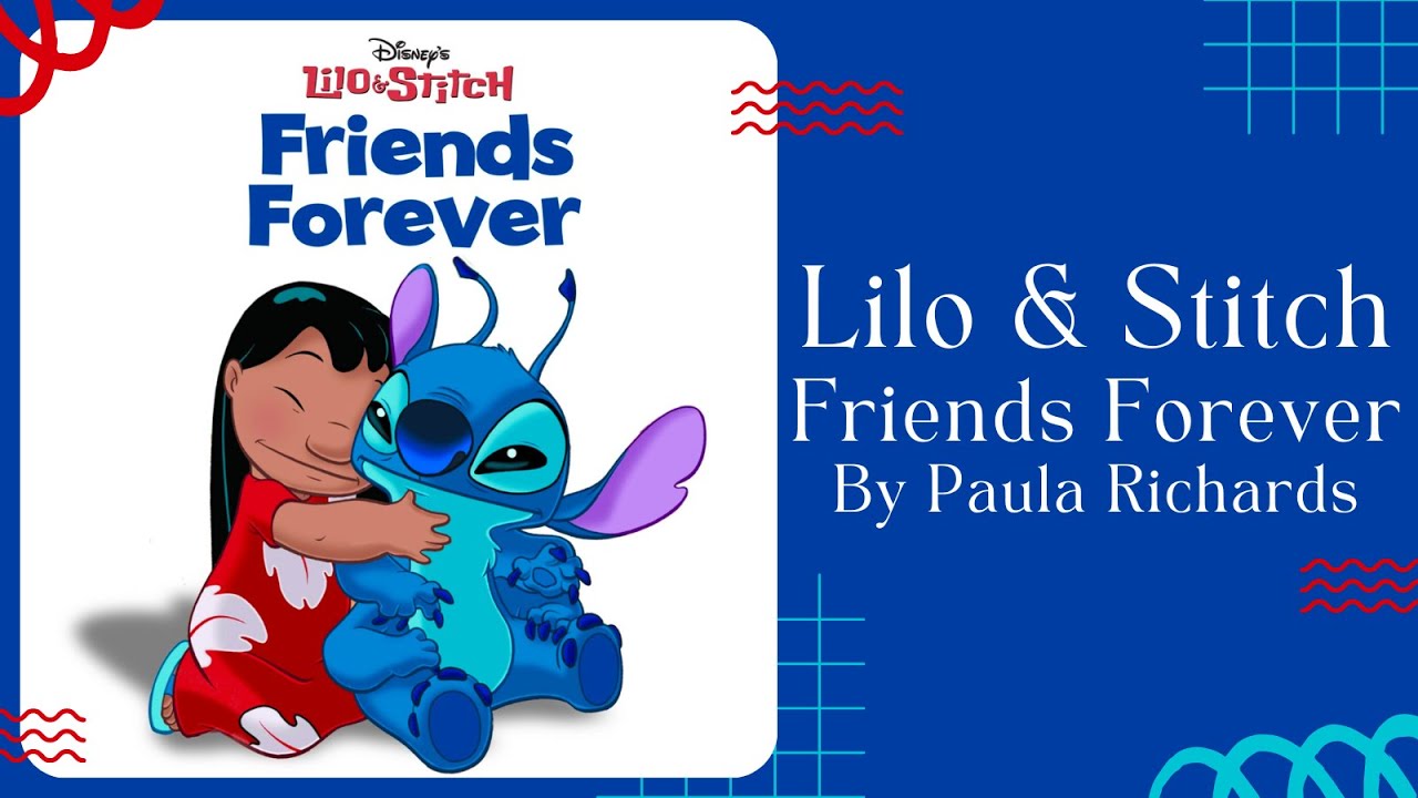 🌺 Stories for Kids Read Aloud 🌺 Disney Lilo and Stitch Friends Forever [ READ ALONG VIDEO ]