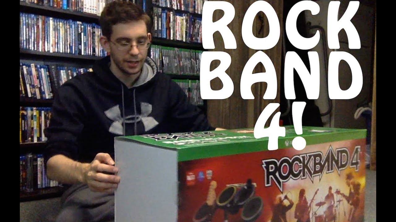 Unboxing Rock Band 4 Band In A Box Bundle For Xbox One!
