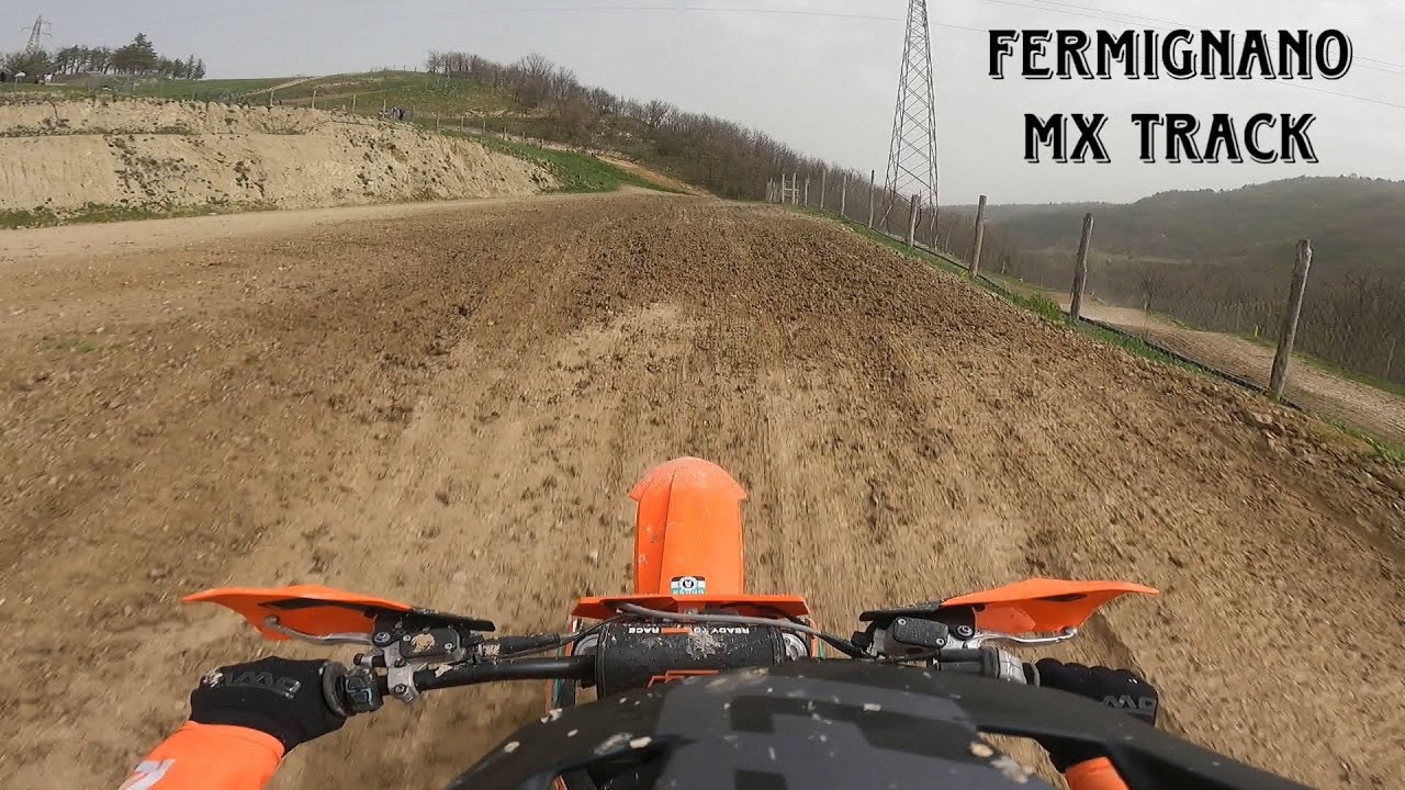GoPro: Fermignano MX Track | 2 laps riding sx250f | 01-04-24
