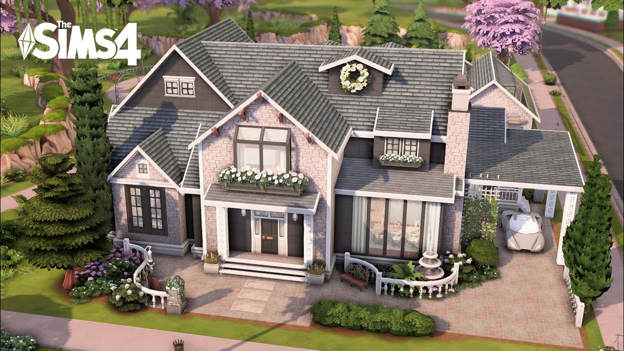 Large Family Cottage Interior | No CC | The Sims 4 Stop Motion Build
