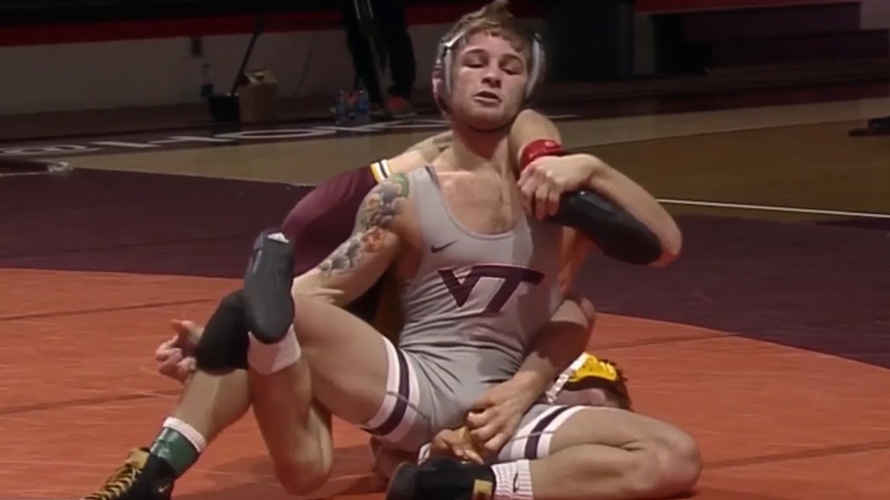take down attempt backfires-  a single moment in college wrestling artistic fan edit