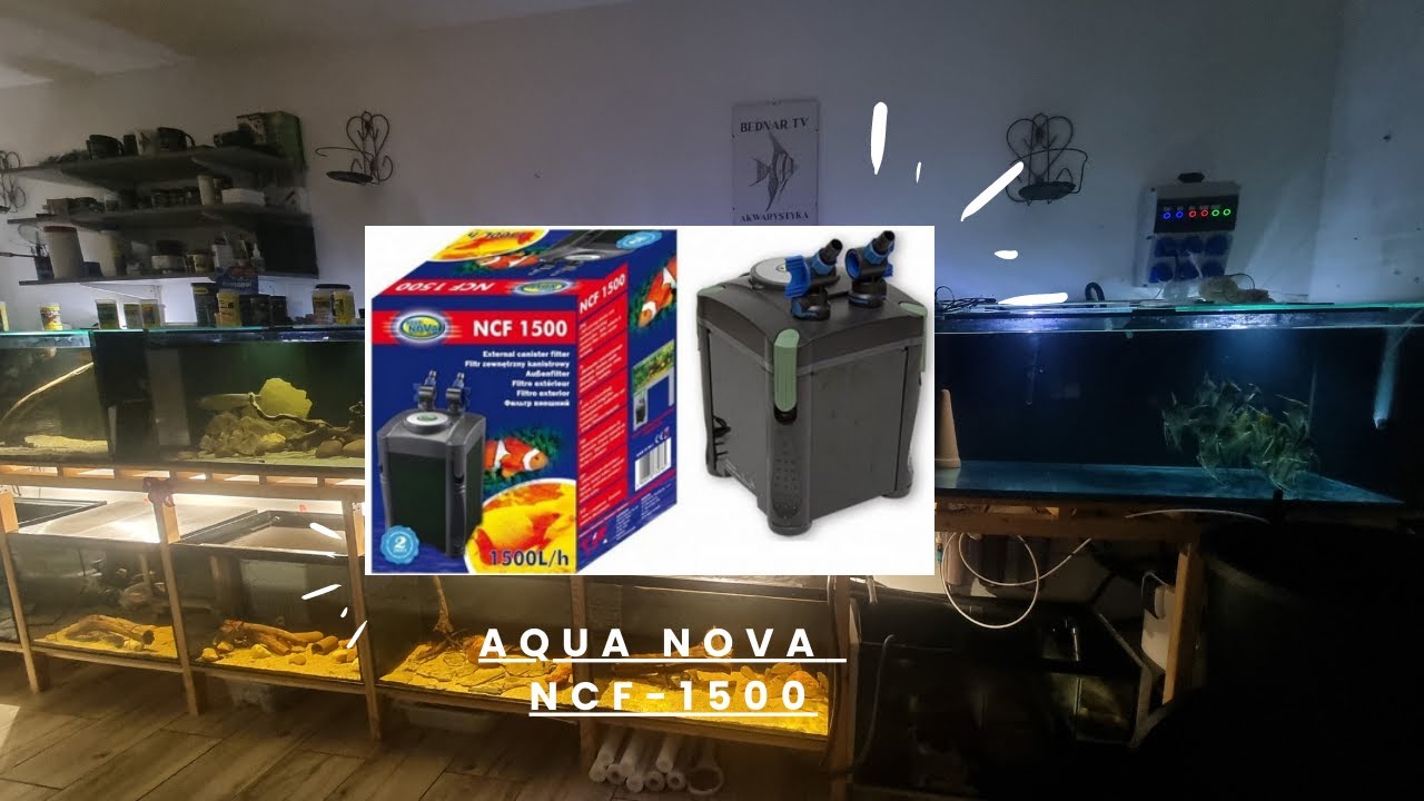 Aqua Nova NCF-1500 filtr zewnętrzny