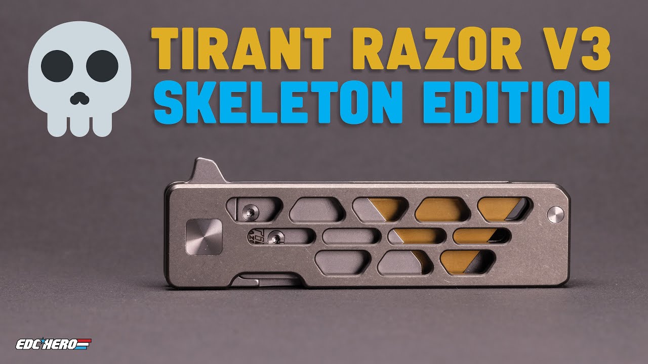 Exceed Designs TiRant Razor V3 Skeleton Edition