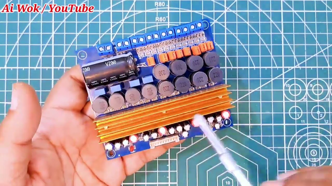 400watt 5.1 TPA 3116 Class D Powerful Amplifier Board // Review And Sound Test // 