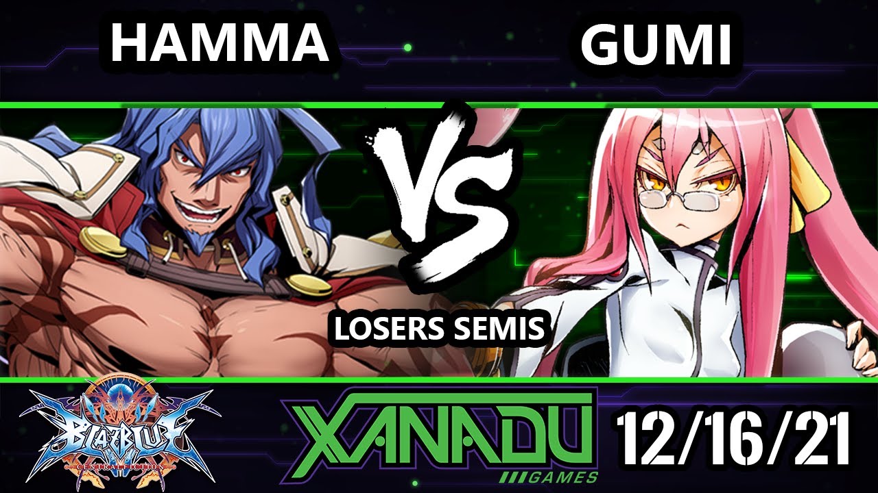 F@X 435 Losers Semis - Hamma (Azrael) Vs. GUMI (Kokonoe) BlazBlue: Central Fiction