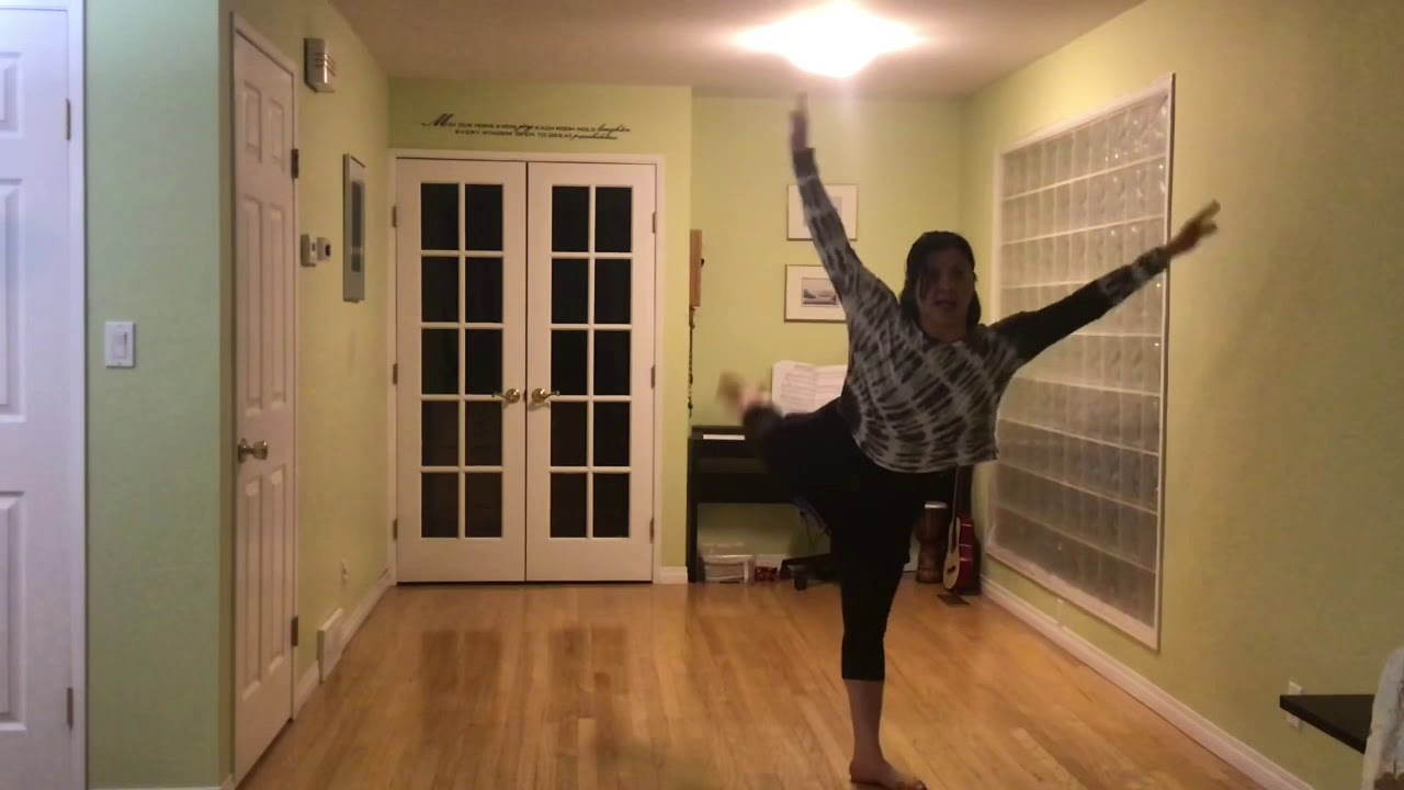 Beginner contemporary dance - grand battements