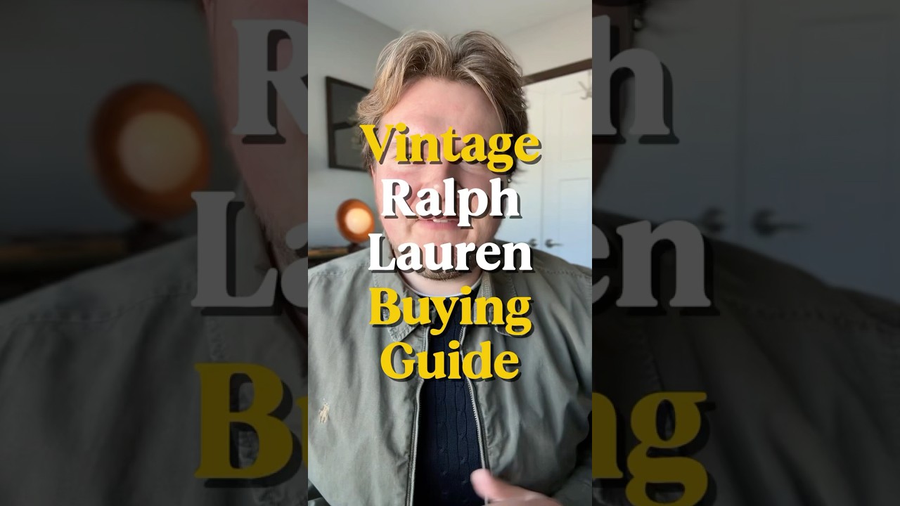 #fashionhistory #vintage #ralphlauren #thrifthaul #thrift