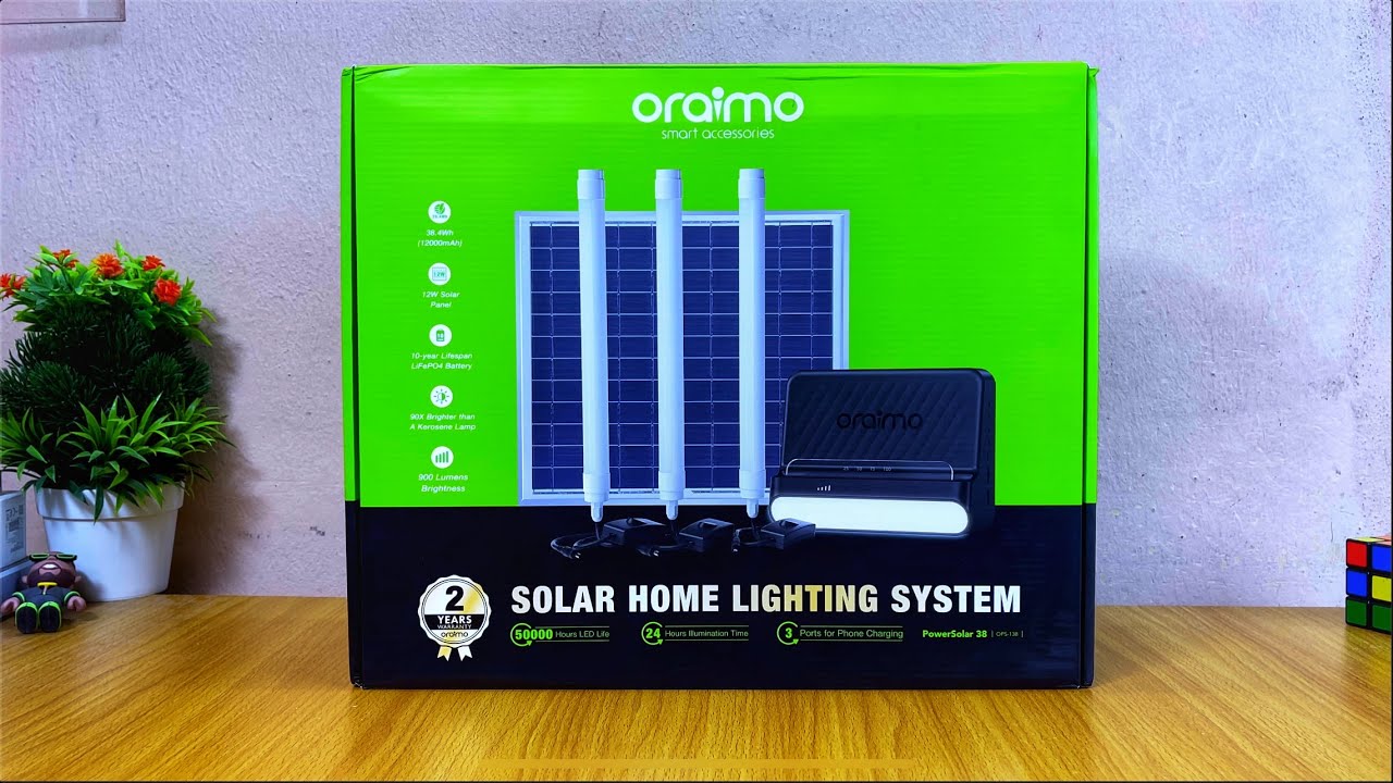 Oraimo Solar Home Lighting System Unboxing And First Impressions 🔥🔥🔥