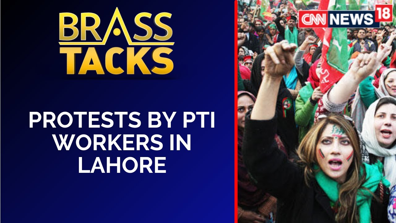 Pakistan Politics | PTI Workers Protest In Lahore Ahead Of No-Trust Vote | Latest News | CNN News18