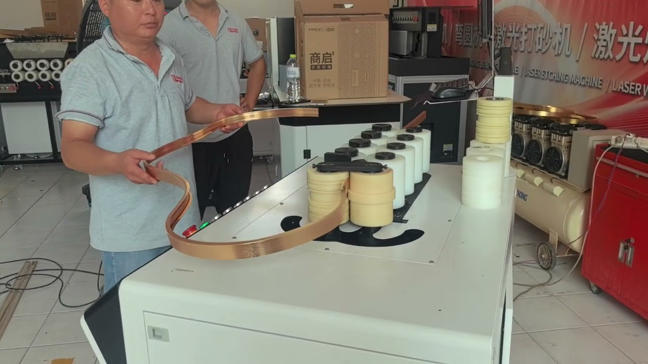 Drivecnc AD150 Double side frame bending machine working video