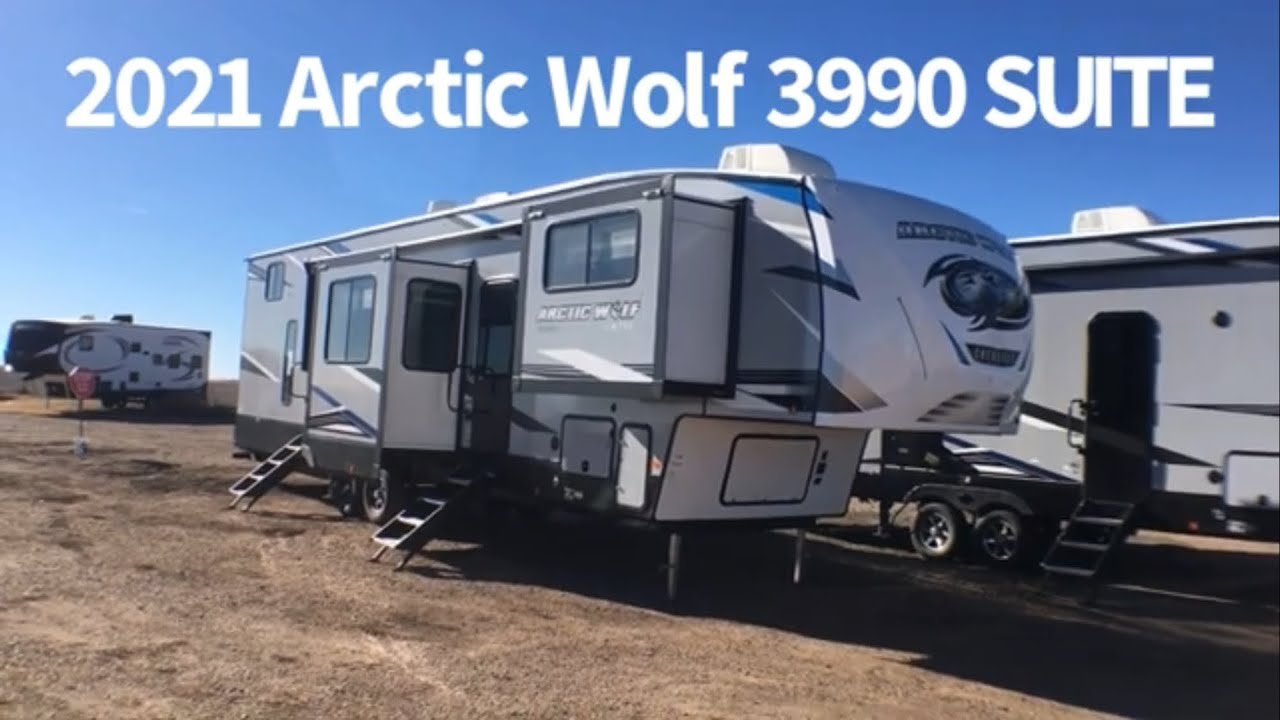 2021 Forest River Cherokee Arctic Wolf 3990SUITE Front Living 5th Wheel