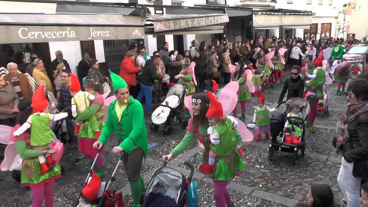 Desfile de Carnaval. Centros Educativos de Jerez de los Caballeros. 13.02.2015