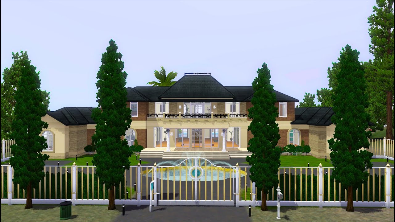 Sims 3 Speed Build - Celebrity Villa (Part 1)
