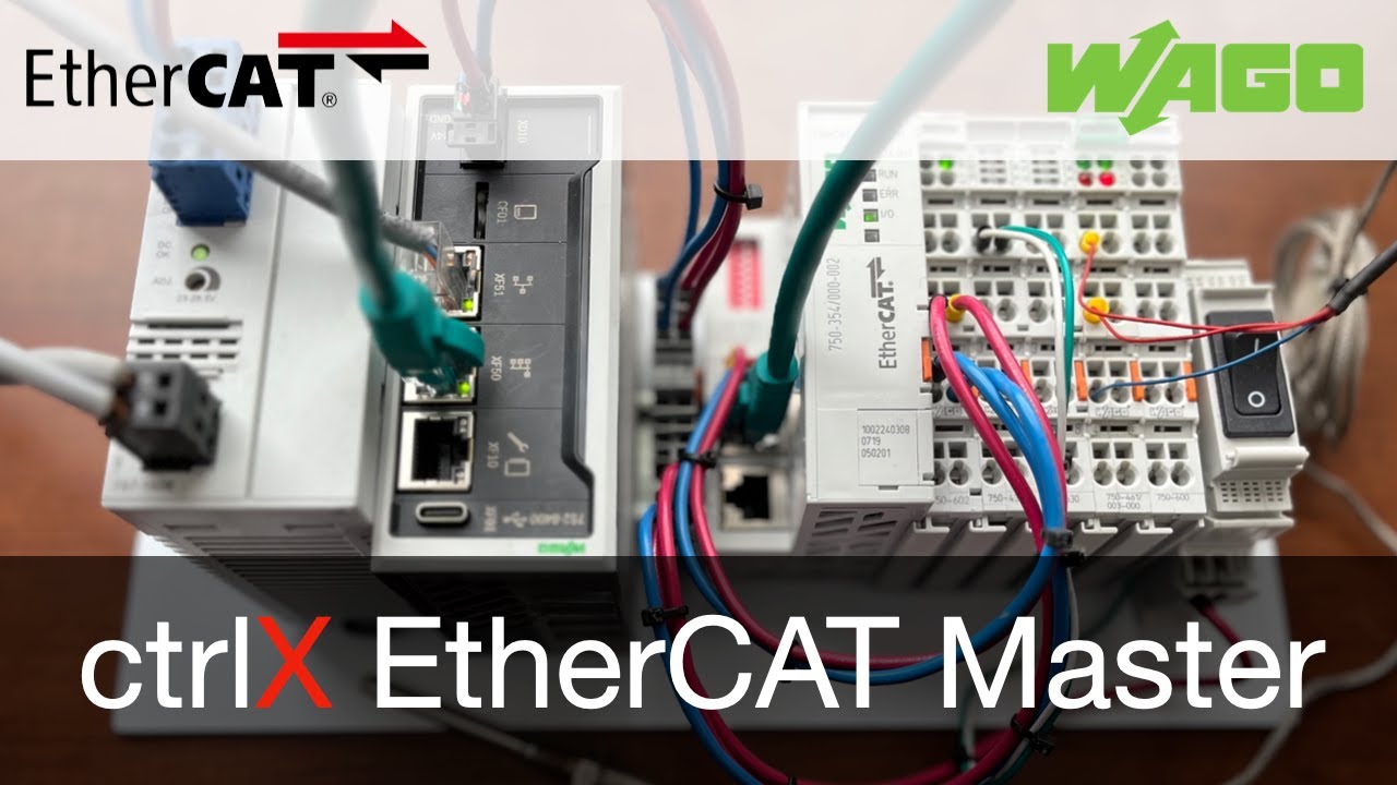 Учебное пособие WAGO EC400 ctrlX EtherCAT