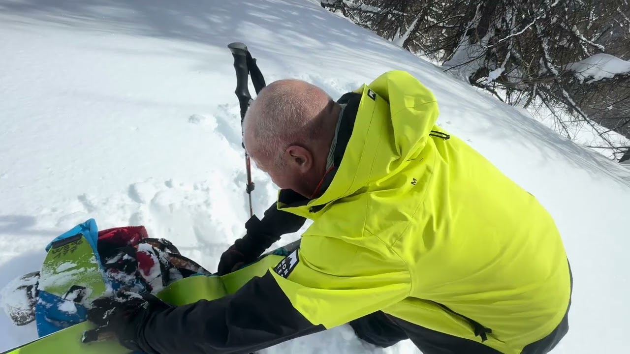 Ski freerando Puy Saint Vincent, 5 février 2026