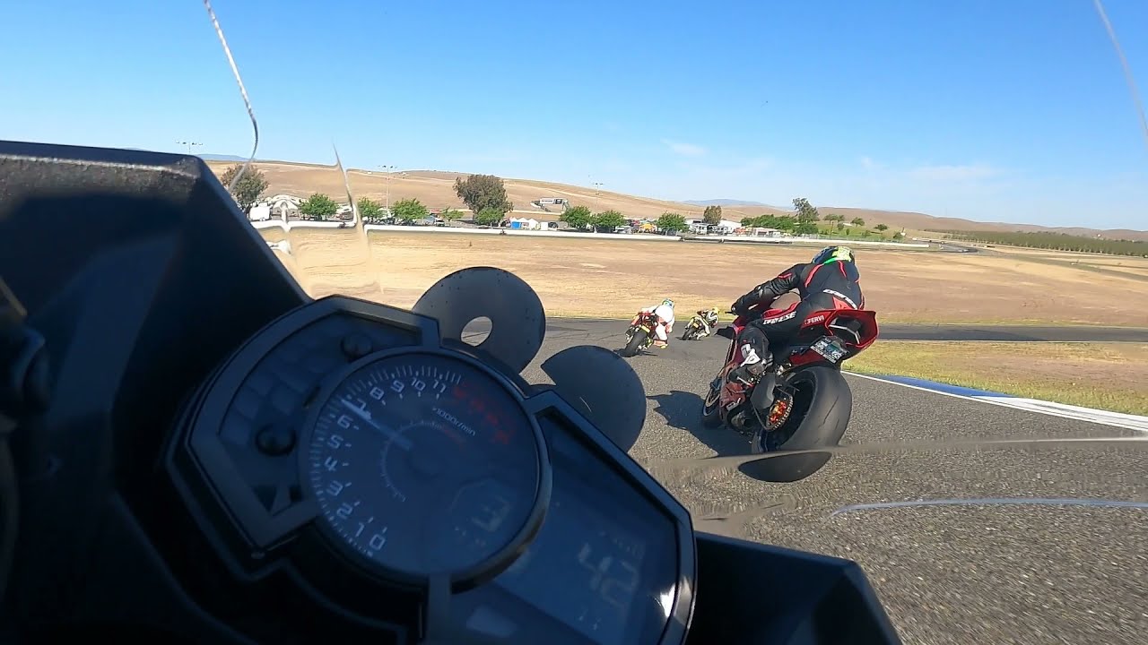 Ninja 400 Crash at Thunderhilll - High Speed