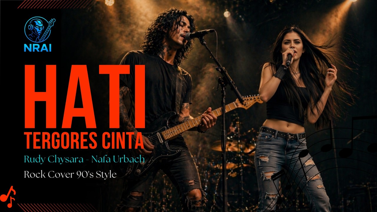 HATI TERGORES CINTA &ndash; Nafa Urbach & Rudy Chysara (Rock Duet Cover) | Emosi Pecah, Vokal Serak 90&rsquo;an!