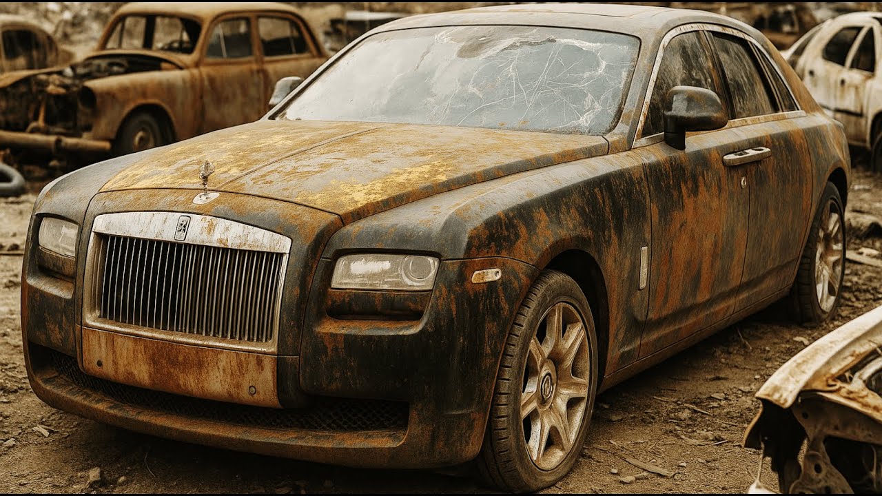 Wrecked Rolls-Royce Ghost | Complete Exterior, Interior & V12 Restoration