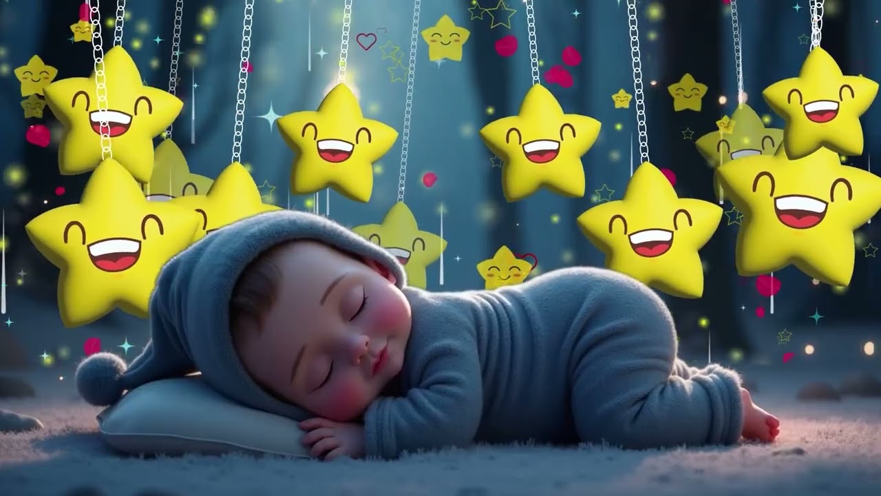 Sleep Instantly Within 3 Minutes 💤 Baby Sleep Music  Mozart & Brahms Lullaby