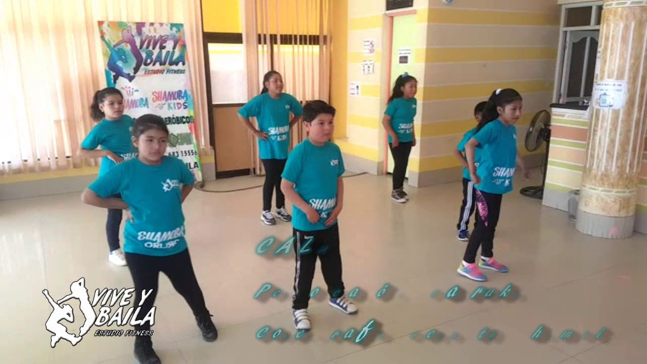 Calma - Pedro Capó & Farruko | Coreografía Vive y Baila Estudio Fitness | Shamuba Kids |