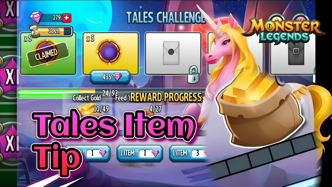 Annacorn Tales Challenge | How to get back Missing Items & PVP (Monster Legends)