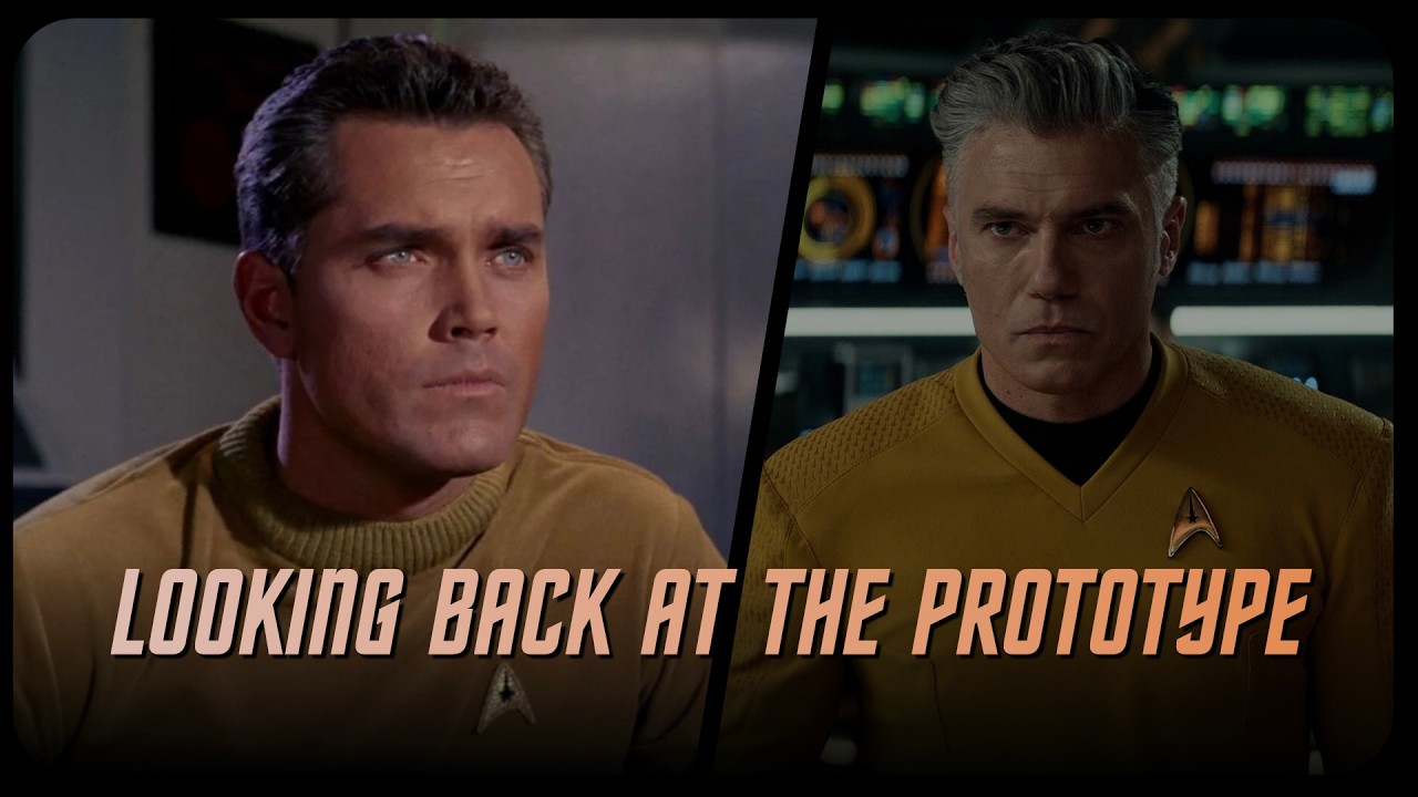 Jeffrey Hunter's ICONIC Captain Christopher Pike