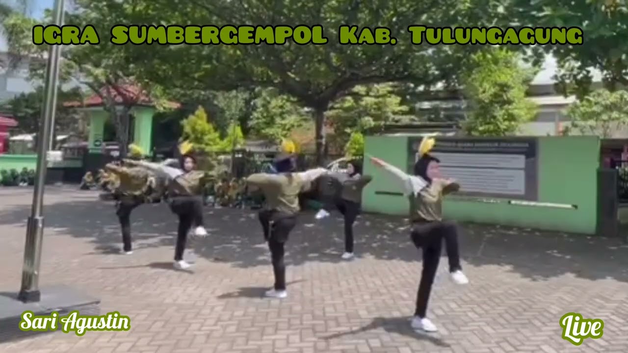 Senam Anak Indonesia Hebat / Juara 3 IGRA Sumbergempol / AKSIGURA 2025