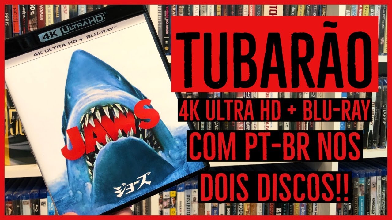 Tubarão 4K UHD + Blu-ray