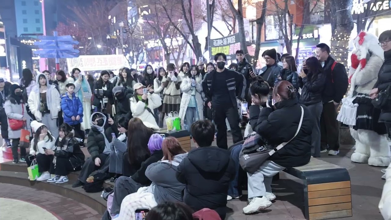 Kpop&JHKTV#Nname Hyojin in hongdae kpopdance#GeeSRB Project #엔네임&효진 홍대케이팝댄스#지
