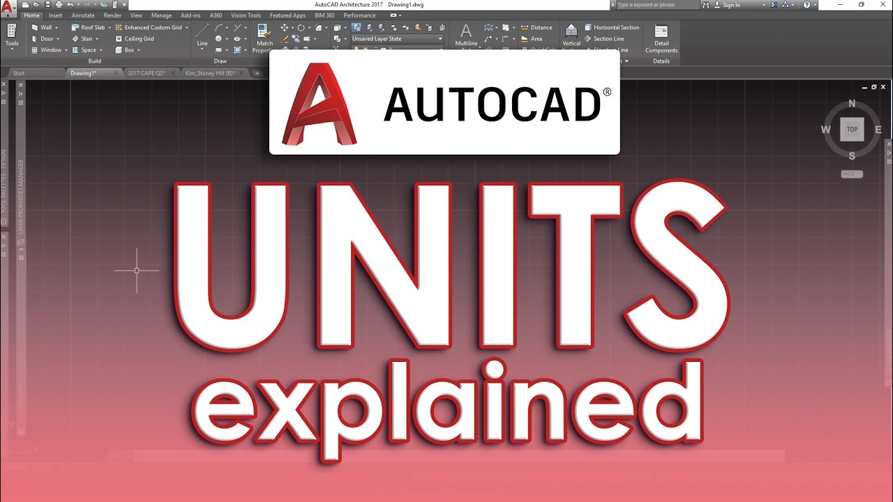 Set UNITS in AutoCAD 2023