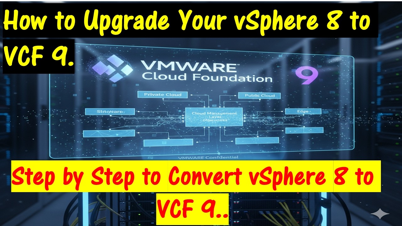 Как обновиться с vSphere 8.x до VCF 9.01. Пошаговое руководство