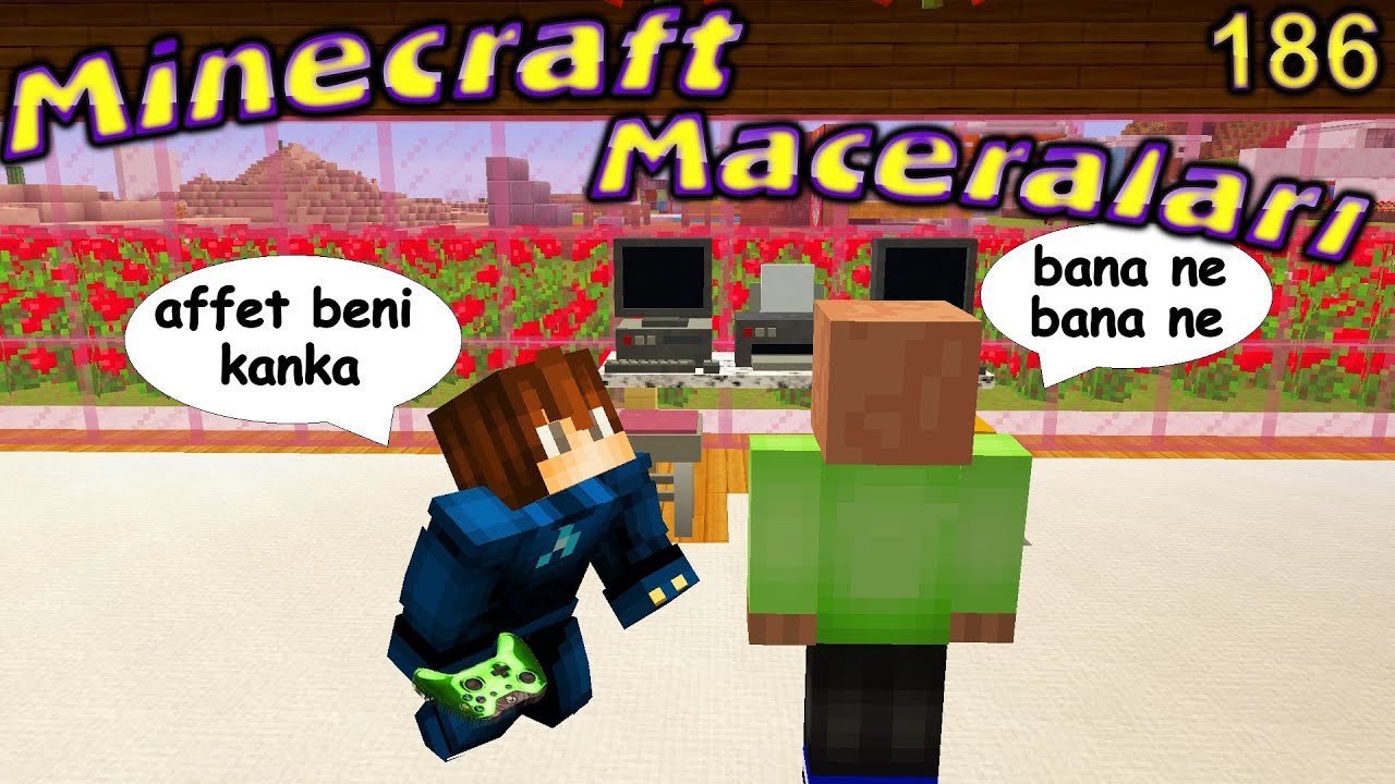 ABUZİ BLABLA İLE BARIŞABİLECEK Mİ? Minecraft Maceraları &Ouml;r&uuml;mcek Adam