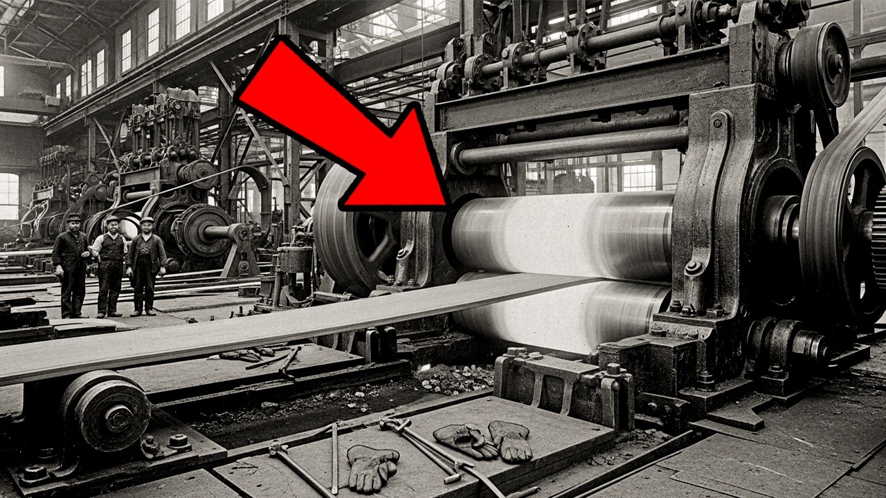 The Heated Rollers That Pulled Men Through Like Paper