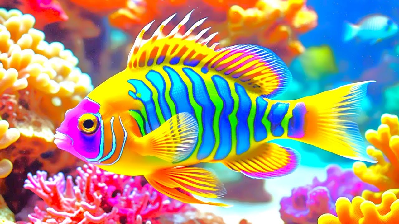 The Best 4K Aquarium - Dive Into The Mesmerizing Underwater Realm, Sea Jellyfish