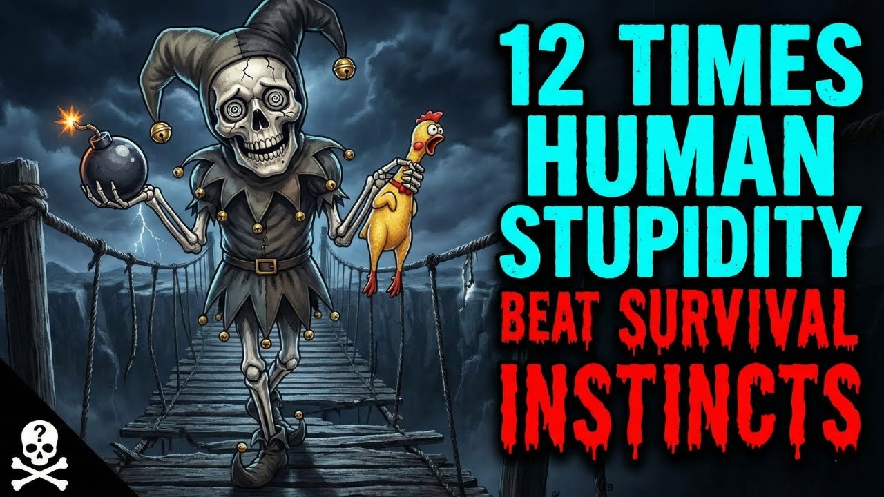 12 Times Human Stupidity Beat Survival Instincts | Dumbest Deaths Ever