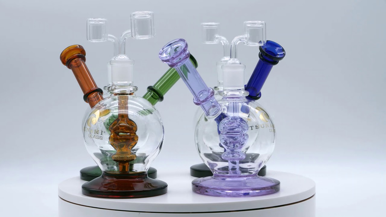 Tsunami Side Neck Showerhead Dome Water Pipe (8