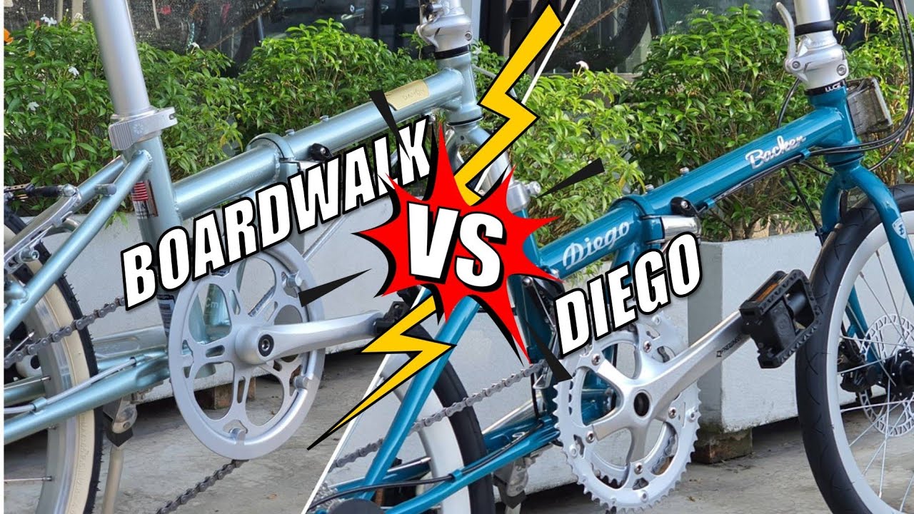 Dahon Boardwalk VS Backer Diego คันไหนดี คันไหนเด่น