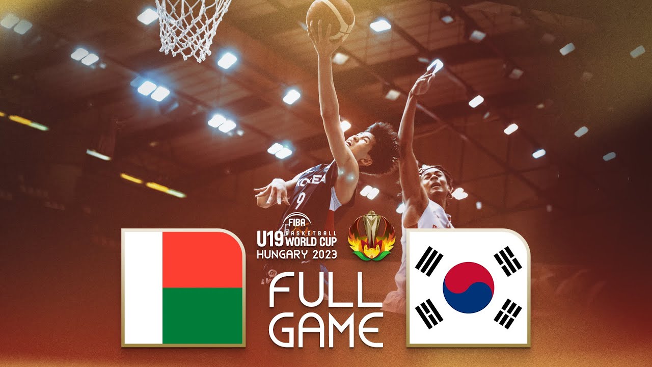 Madagascar v Korea | Full Basketball Game | FIBA U19 Basketball World Cup 2023