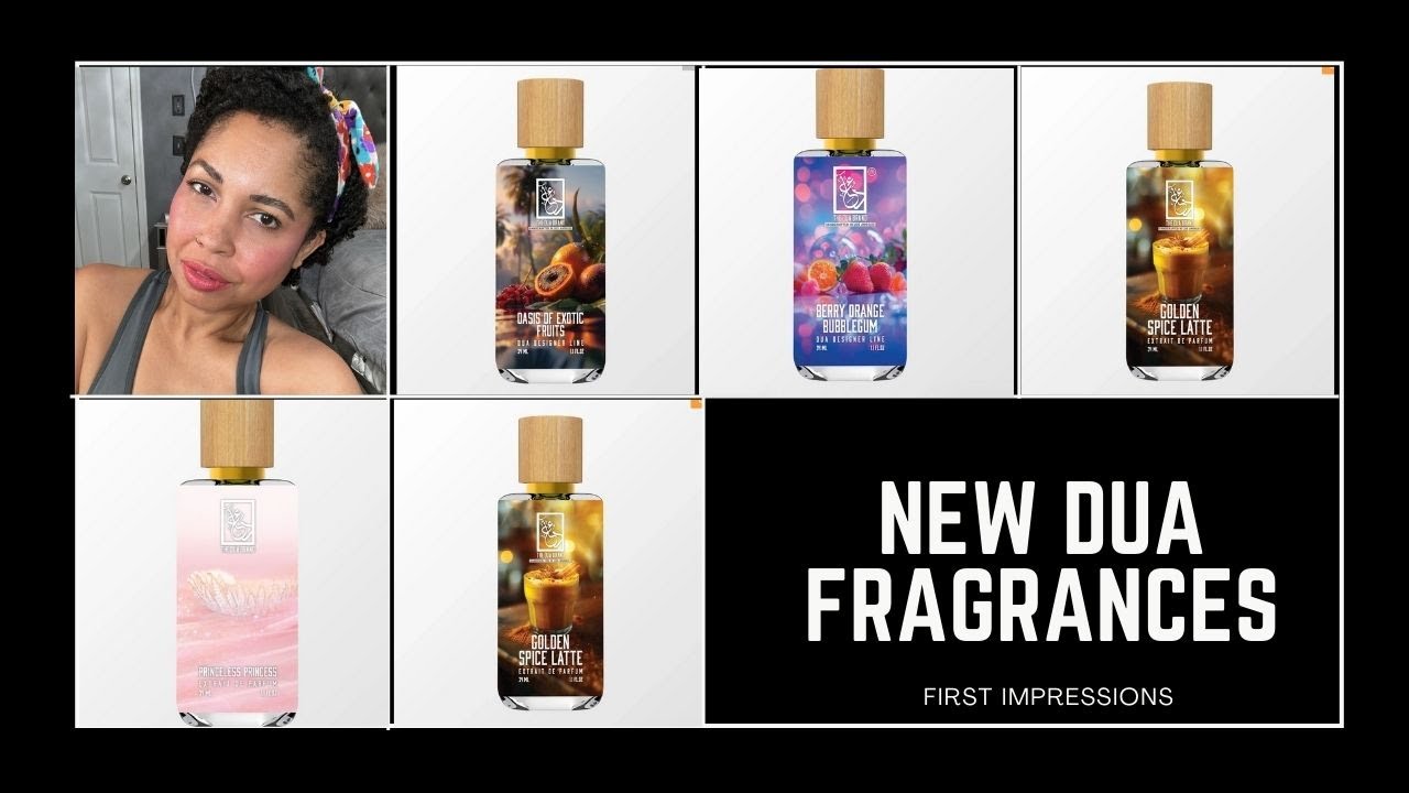 New DUA Fragrances: EXOTIC FRUITS, BUBBLEGUM, MACADAMIA COOKIES, PRINCELESS, GOLDEN SPICED LATTE!
