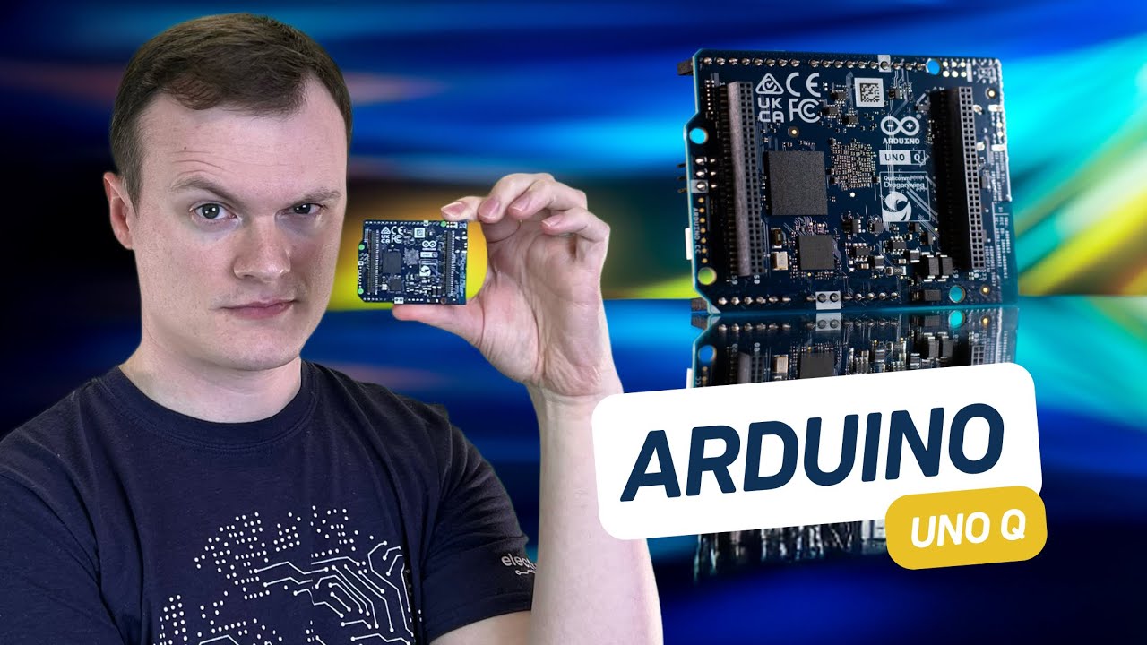 Обзор Arduino Uno Q: мощность Qualcomm в сочетании с простотой Arduino.
