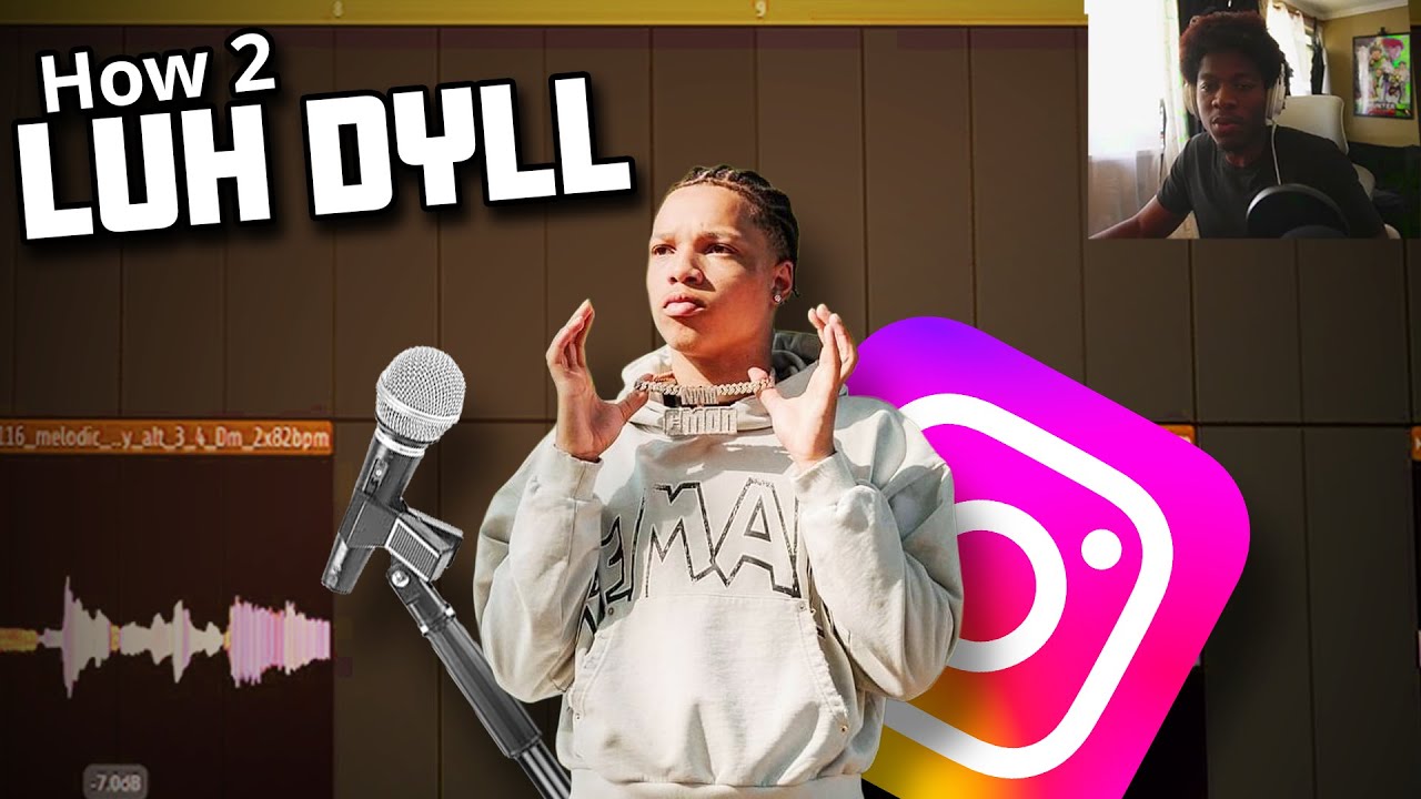 how to make Luh dyll type beats