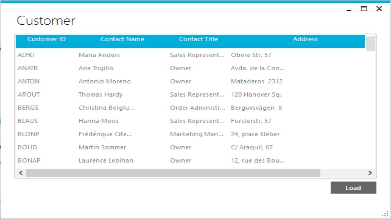 C# Tutorial - Metro ListView | FoxLearn