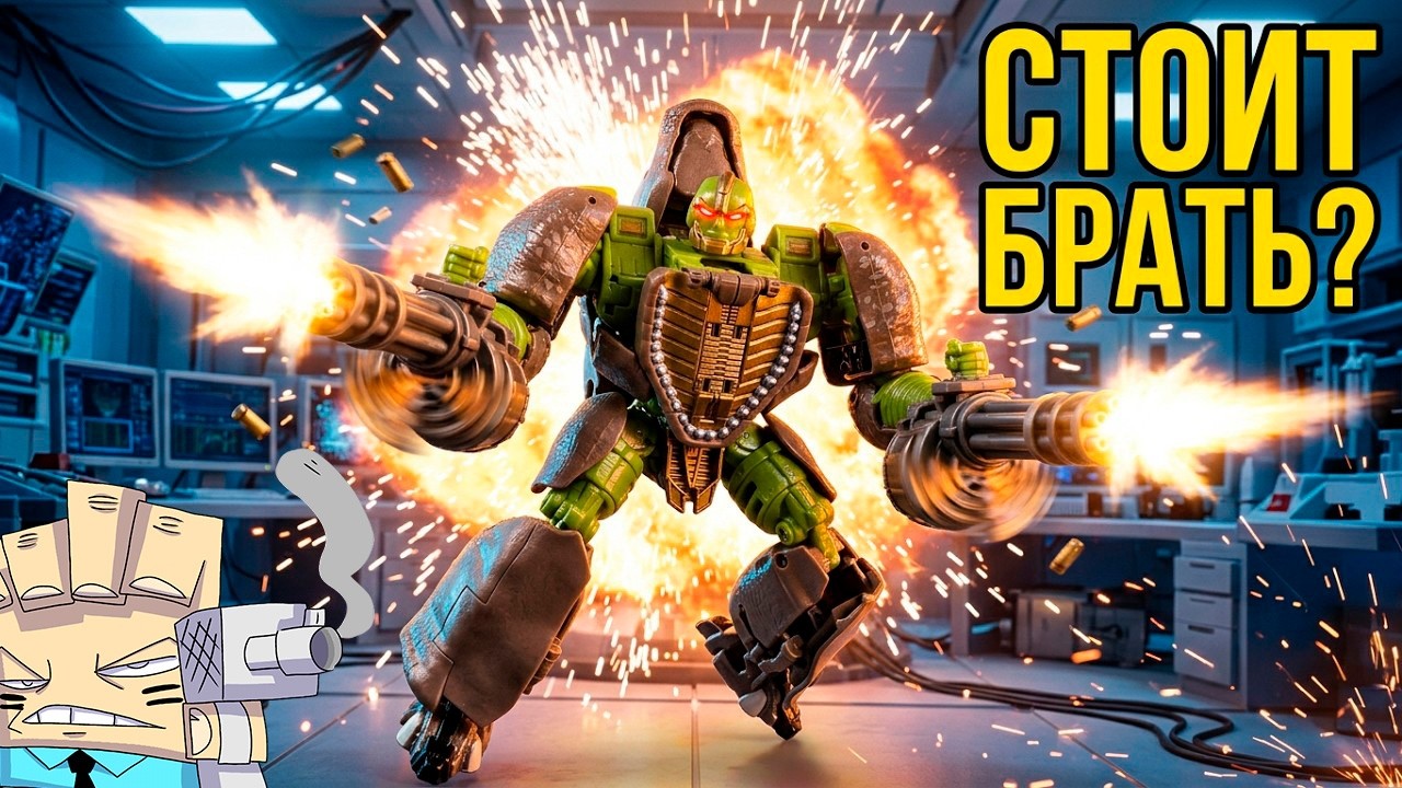 Transformers Kingdom Rhinox - обзор на фигурку. История персонажа.