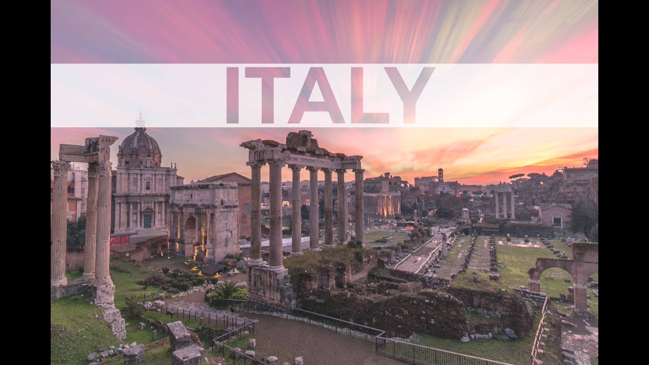 Italy - Rome and Florence 4K Timelapse Video