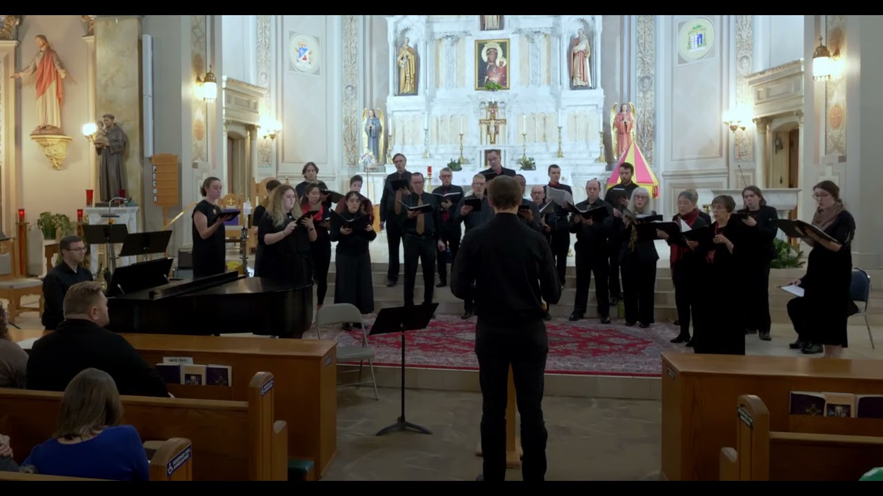 Away in a Manger (Kirpatrick, arr. Gjeilo) - Novi Cantori