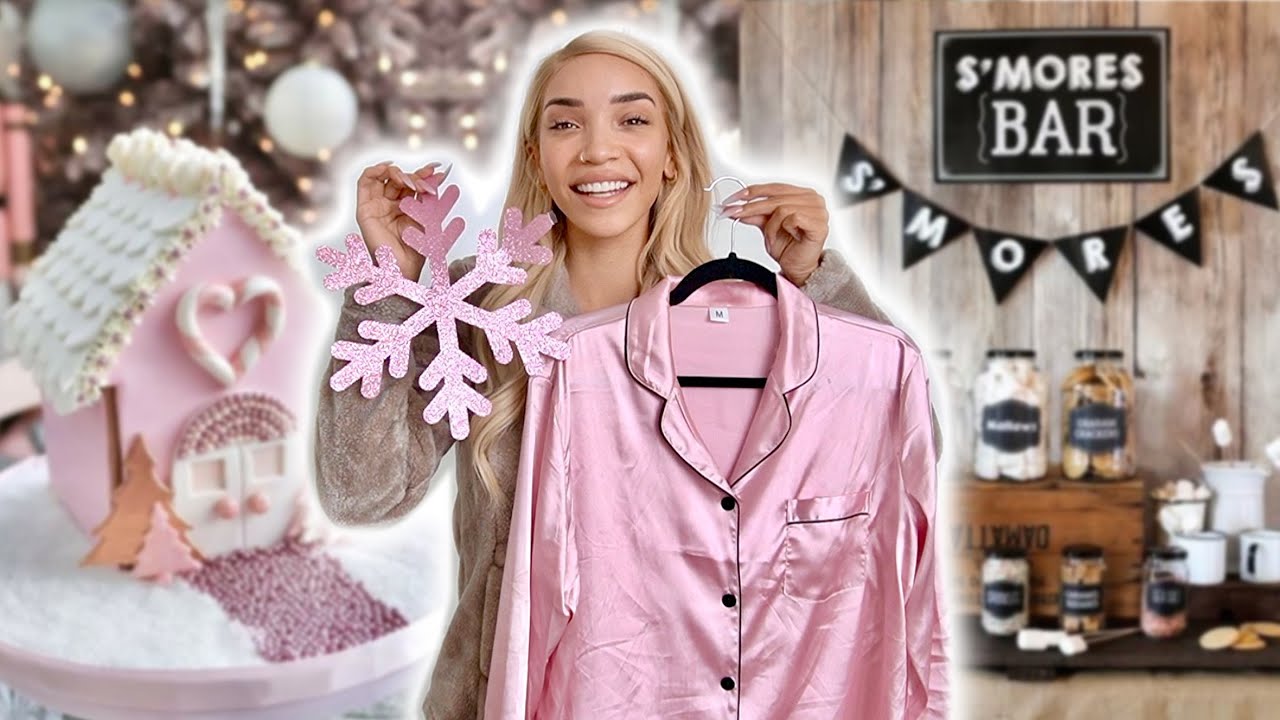 Я планирую ОГРОМНУЮ рождественскую пижамную вечеринку!