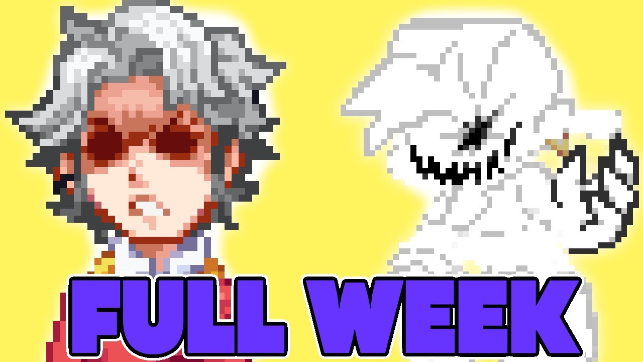 FRIDAY NIGHT FUNKIN' B-SIDES Redux mod EVIL BOYFRIEND vs CORRUPT Senpai FULL WEEK! (+ Extra Song!)