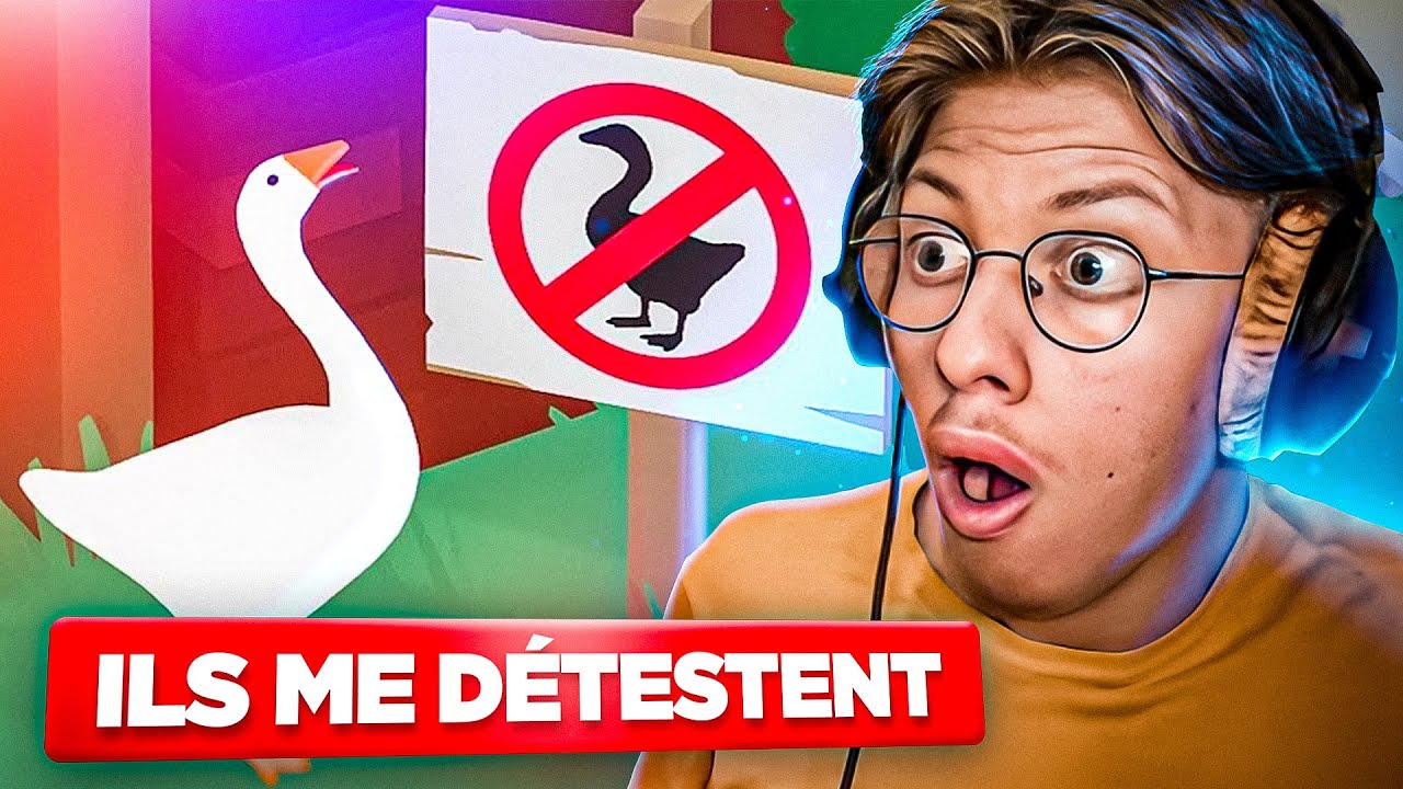 Objectif : RENDRE FOU TOUT LE MONDE (Untitled Goose Game)