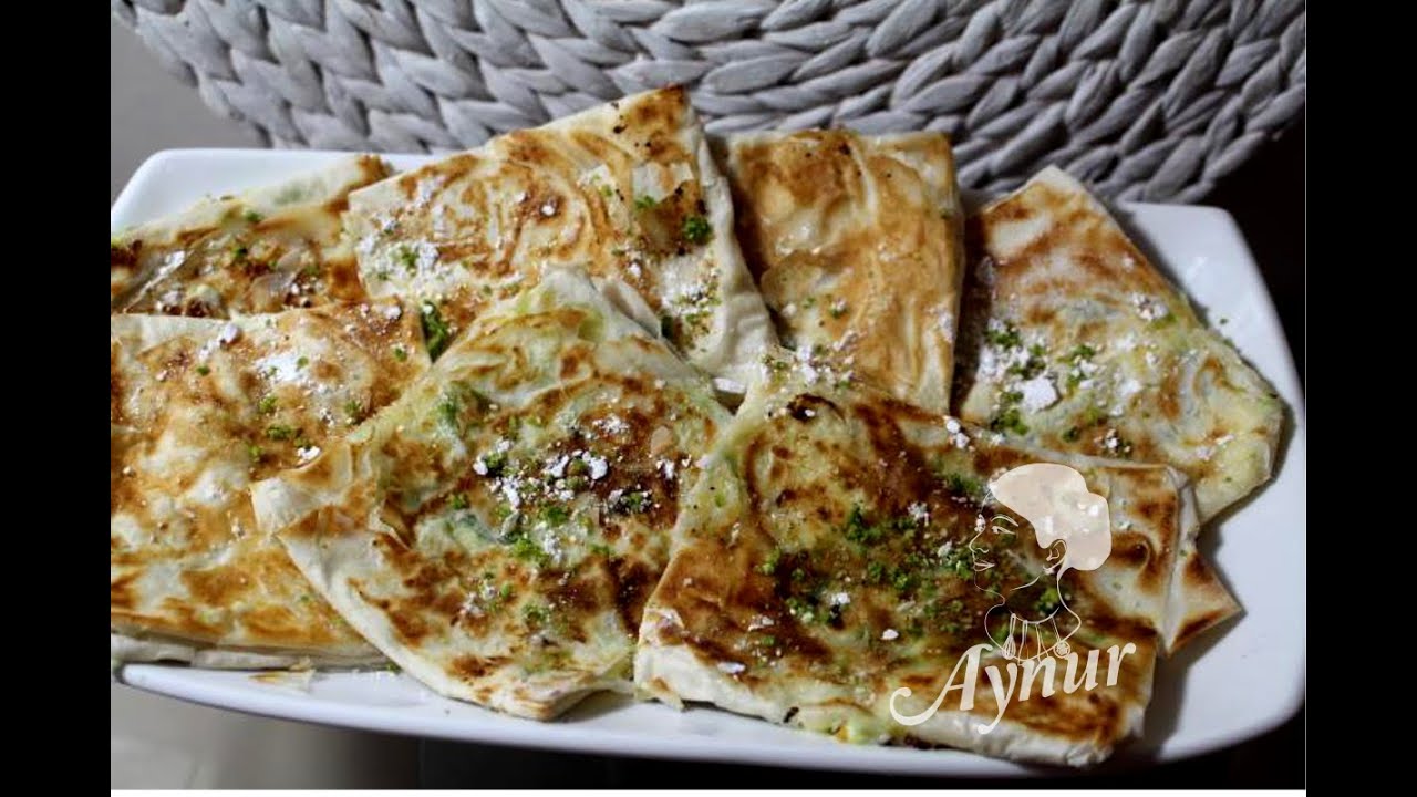 Blitz-Pfannenrezept/Katmer /Kaymakli katmer