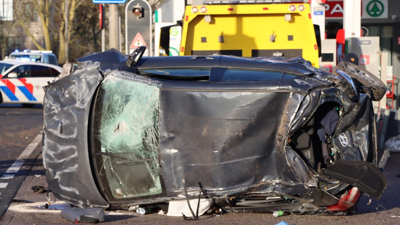Ravage na zware crash bij Zierikzee 